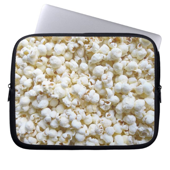 Festive Popcorn Decor Photography Laptop Sleeve (Voorkant)