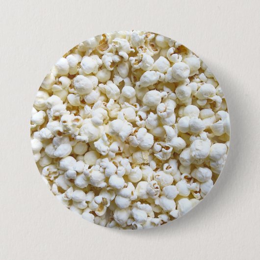 Festive Popcorn Decor Photography Ronde Button 7,6 Cm (Voorkant)