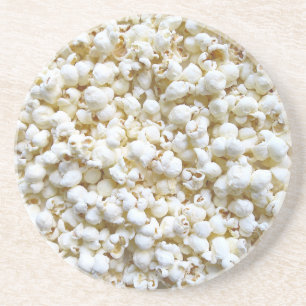 Festive Popcorn Decor Photography Zandsteen Onderzetter