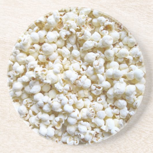 Festive Popcorn Decor Photography Zandsteen Onderzetter (Voorkant)