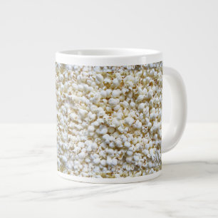 Festive Popcorn texture Photography Decor Grote Koffiekop