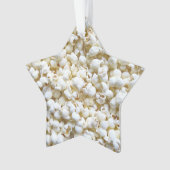Festive Popcorn texture Photography Decor Ornament (voorkant)