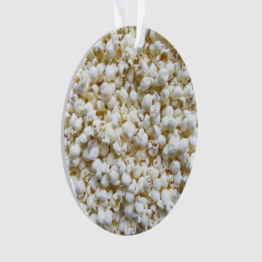 Festive Popcorn texture Photography Decor Ornament (voorkant)