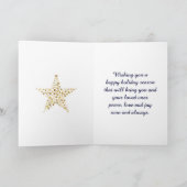 Festive PRETTIGE FEESTDAGEN Abstracte Kerstmis (Binnen)