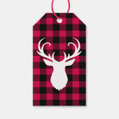 Festive Pset Pattern Cadeaulabel (Voorkant)