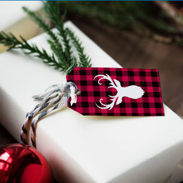 Festive Pset Pattern Cadeaulabel
