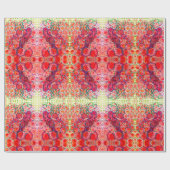 Festive Red Cadeaupapier (Vlak)