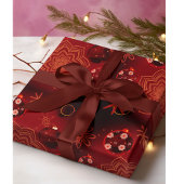 Festive Red Cadeaupapier