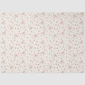 Festive Red Coquette Christmas Tissuepapier (Voorkant)