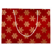 Festive Red- en goudolierampen Groot Cadeauzakje (Achterkant)