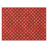 Festive Red- en goudolierampen Tafelkleed (Voorkant (Horizontaal))