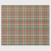 Festive Red- en Green Pset-kerstcadeaus Cadeaupapier (Vlak)