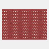 Festive Red Farmhouse Holiday Wrap Inpakpapier Vel (Voorkant 3)