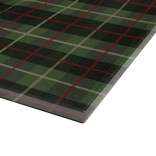 Festive Red, Green and Cream Cozy-kerstcadeautjes Snijplank (Hoek)