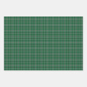 Festive Red, Green, Blue Holiday Pset Inpakpapier Vel (Voorkant 2)