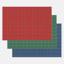 Festive Red, Green, Blue Holiday Pset