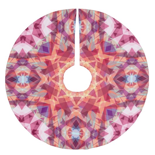 Festive Red Maximalisalist kerststaartroop Kerstboom Rok (Voorkant)