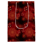 Festive Red Medium Cadeauzakje (Achterkant)