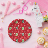 Festive Red Papieren Bordje (Feest)