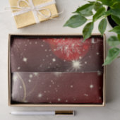 Festive Red-, White- en Gold-feestdagen Tissuepapier (Geschenk)