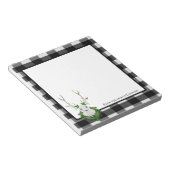 Festive Reindeer Buffalo Pset Personalized Notitieblok (Schuin)