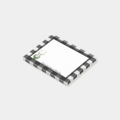 Festive Reindeer Buffalo Pset Personalized Post-it® Notes (Schuin)