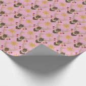 Festive Reindeer Cadeaupapier (Hoek)