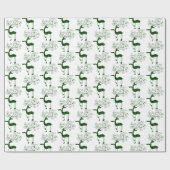 Festive-rendierziekte Cadeaupapier (Vlak)