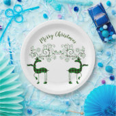 Festive-rendierziekte Papieren Bordje (Feest)