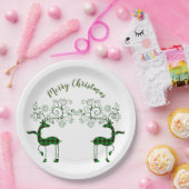 Festive-rendierziekte Papieren Bordje (Feest)