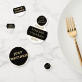 Festive Retirement Party table Confetti (Groep)