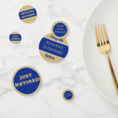 Festive Retirement Party table Confetti (Groep)