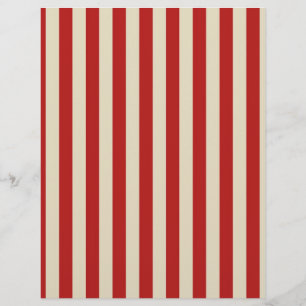Festive Retro  Vertical PopCorn Stripes