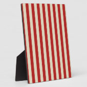 Festive Retro Vertical PopCorn Stripes Fotoplaat (Zijkant)