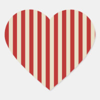 Festive Retro Vertical PopCorn Stripes