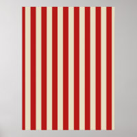 Festive Retro  Vertical PopCorn Stripes