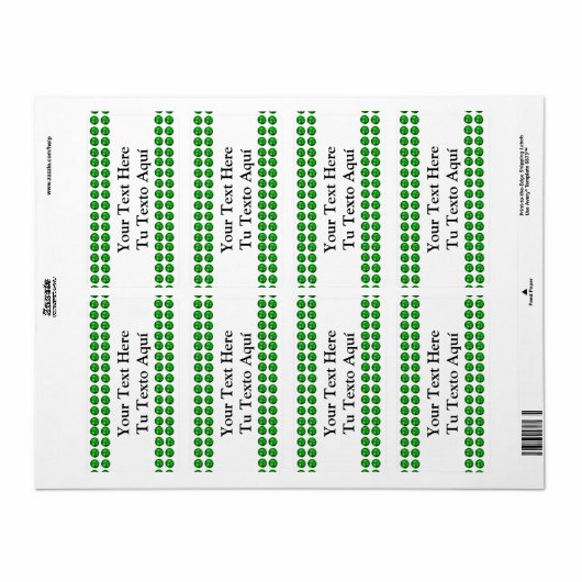 Festive Return Address Label (Full Sheet)