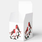 Festive Robins en Holly Bedankdoosjes (Geopend)