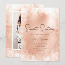 Festive roos Gold white snow elegant chic suikerzo