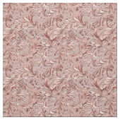 Festive rose gold tooled leather stof (Swatch)