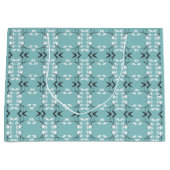 Festive Royal Botanical Robin's Egg Blue Groot Cadeauzakje (Voorkant)