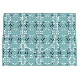 Festive Royal Botanical Robin's Egg Blue Groot Cadeauzakje