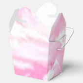 Festive roze wolken bedankdoosjes (Geopend)