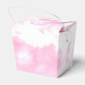 Festive roze wolken bedankdoosjes (Achterkant)