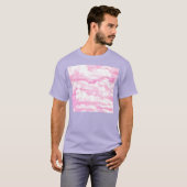 Festive roze wolken t-shirt (Voorkant volledig)