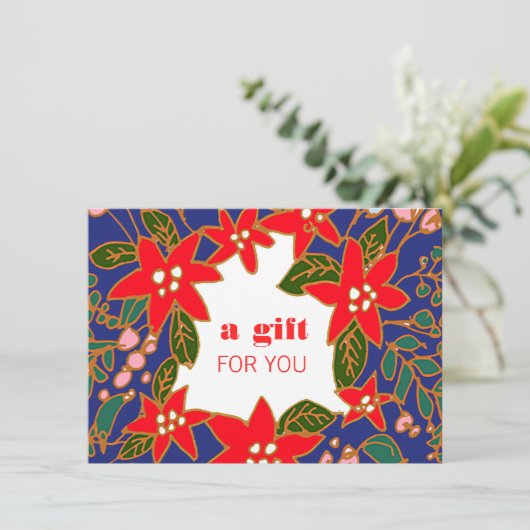 Festive Salon and Spa Holiday Cadeaubon (Staand voorkant)