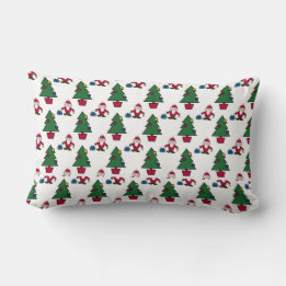 Festive Santa Christmas Pillow Kussen