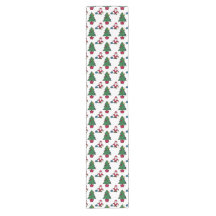 Festive Santa Christmas Table Runner