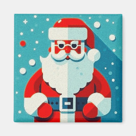 Festive Santa Claus Magneet