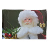 Festive Santa Claus Ornament Kussensloop (Achterkant)